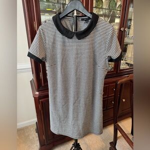 Forever 21 Black and White Houndstooth mini dress